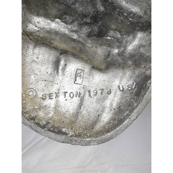 Vintage 1978 Sexton Fruit Basket Wall Hanging #119953 Metal Hand Painted - Picture 5 of 9